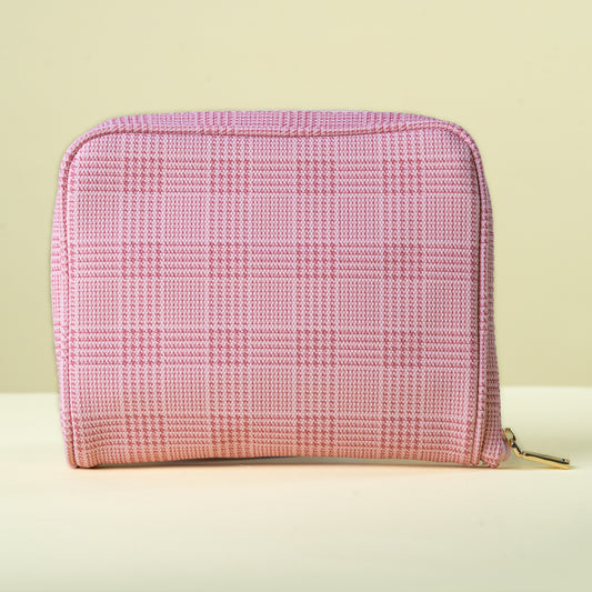 Handmade Leather Jewelry Organizer – Baby Pink - linebysj