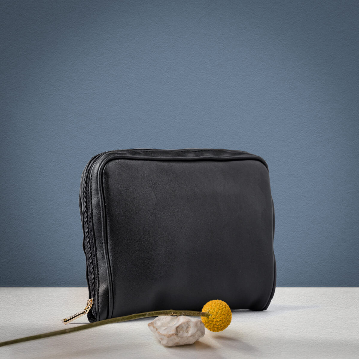 Handmade Leather Jewelry Organizer – Luxury Black - linebysj