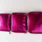 Handmade Leather Jewelry Organizer - Emerald Pink - linebysj