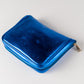 Handmade Leather Jewelry Organizer - Emerald Blue - linebysj