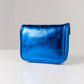 Handmade Leather Jewelry Organizer - Emerald Blue - linebysj