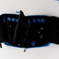 Handmade Leather Jewelry Organizer - Emerald Blue - linebysj