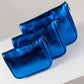 Handmade Leather Jewelry Organizer - Emerald Blue - linebysj