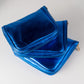 Handmade Leather Jewelry Organizer - Emerald Blue - linebysj