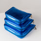 Handmade Leather Jewelry Organizer - Emerald Blue - linebysj
