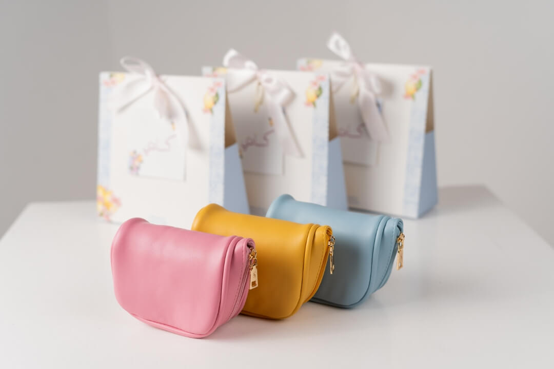Handmade Leather Jewelry Organizer - Pastel Yellow - linebysj