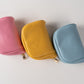 Handmade Leather Jewelry Organizer - Pastel Yellow - linebysj