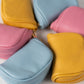 Handmade Leather Jewelry Organizer - Pastel Yellow - linebysj