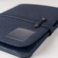Handmade Leather Jewelry Organizer - Midnight Blue - linebysj