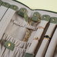 Handmade Leather Jewelry Organizer – Pistachio - linebysj