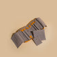 Handmade Leather Jewelry Organizer with Strap – Tangerine - linebysj