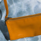 Handmade Leather Jewelry Organizer with Strap – Tangerine - linebysj