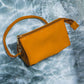 Handmade Leather Jewelry Organizer with Strap – Tangerine - linebysj
